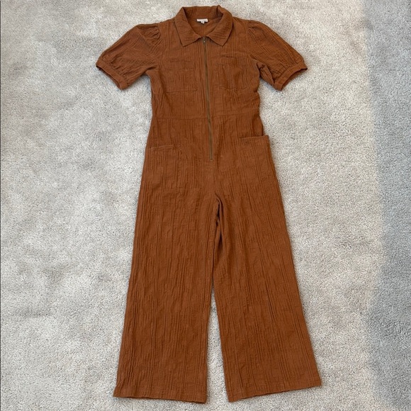 THE ODELLS Tamil Jumpsuit | Size 8 | Cardamom | Sold at Anthropologie - Picture 1 of 8